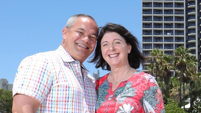 Mayor Tom Tate and wife Ruth. Picture Glenn Hampson