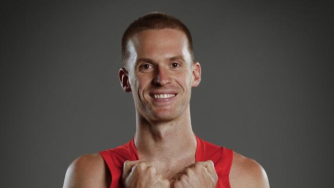 NCA. MELBOURNE, AUSTRALIA. 24th February, 2025 .  AFL captains day at Marvel Stadium . Gold Coast suns skipper Noah Anderson      .  Picture: Michael Klein