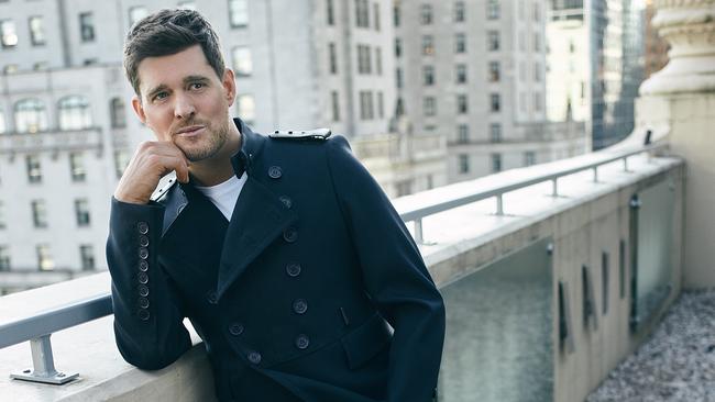 Canadian singer Michael Buble, pic supplied