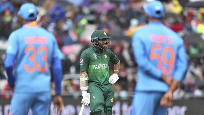 Pakistan were left with a near-impossible task thanks to the rain.