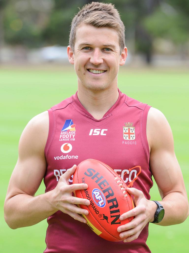 Trengove signed with Prince Alfred Old Collegians in 2019. Picture: Brenton Edwards.