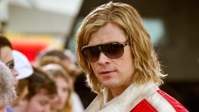 Chris Hemsworth stars in the exciting time capsule of old-school Formula One.