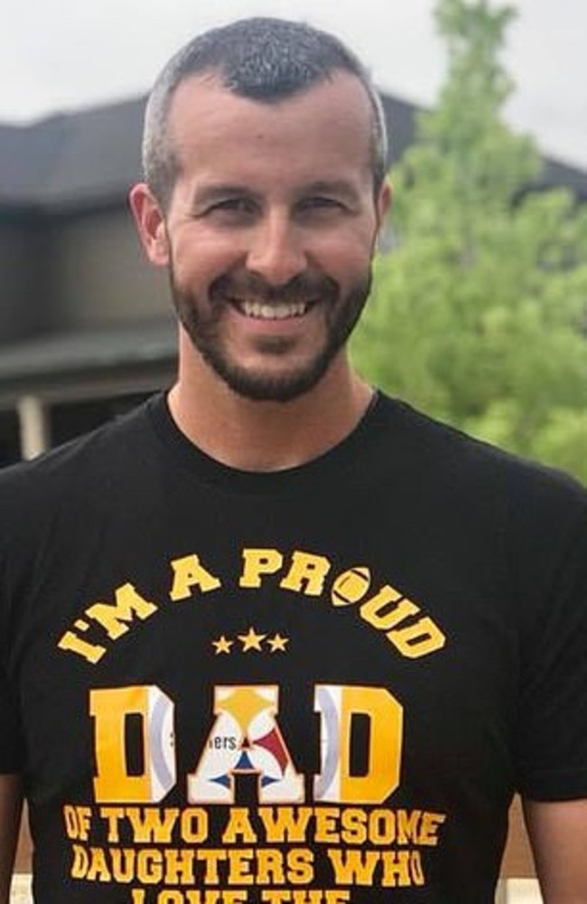 Watts pictured wearing a tshirt that says ‘I’m a proud Dad of two awesome daughters who love the Steelers.’ Picture: Facebook