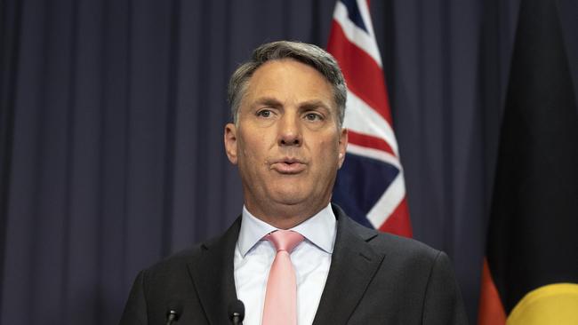 Deputy Prime Minister Richard Marles has announced a detailed investigation into reports former Australian Defence Force personnel had been engaged by China. Picture: NCA NewsWire / Gary Ramage