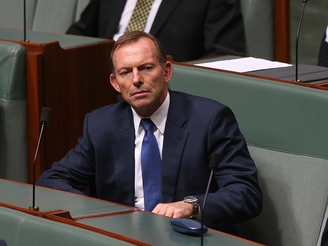 Tony Abbott says the government can’t govern by the polls. Picture: Kym Smith