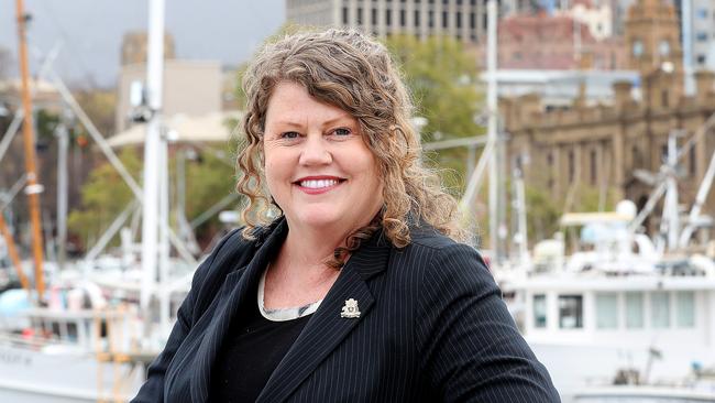 Hobart City Council lord mayoral candidate Anna Reynolds is the preferred choice for the role according to a new poll. Picture: SAM ROSEWARNE