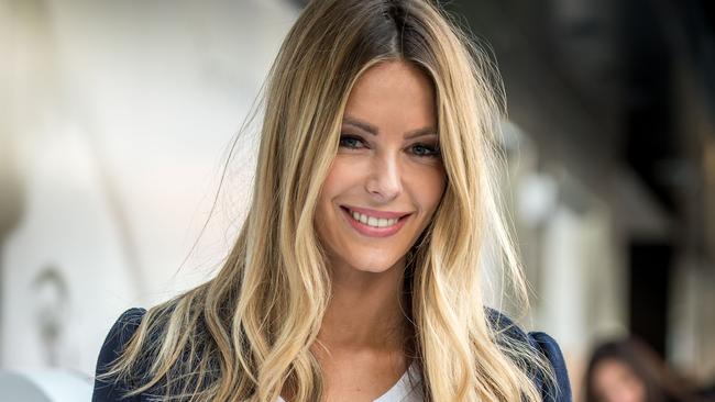 The Face of Myer, Jennifer Hawkins attends the highly anticipated Dyson SupersonicTM hair dryer launch. Picture: Jake Nowakowski