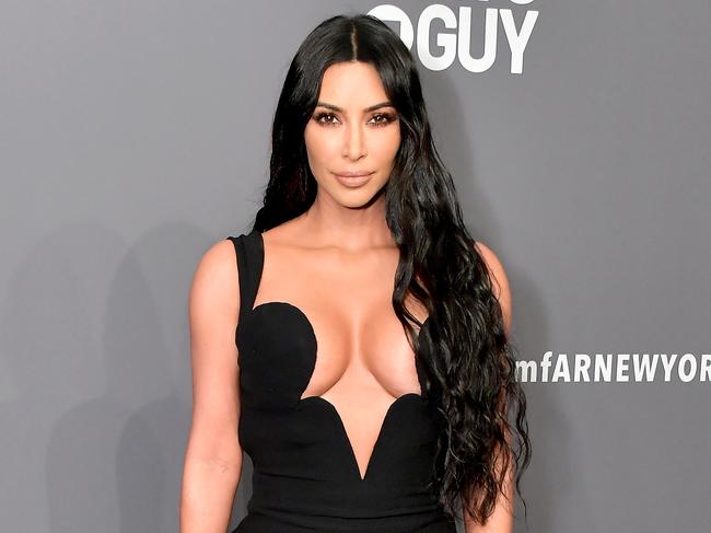 Kim Kardashian West attends the amfAR New York Gala 2019 at Cipriani Wall Street. Picture: Michael Loccisano/Wire Image