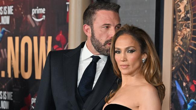 J Lo went on holiday last week – and Ben moved his stuff out of their home. Picture: AFP