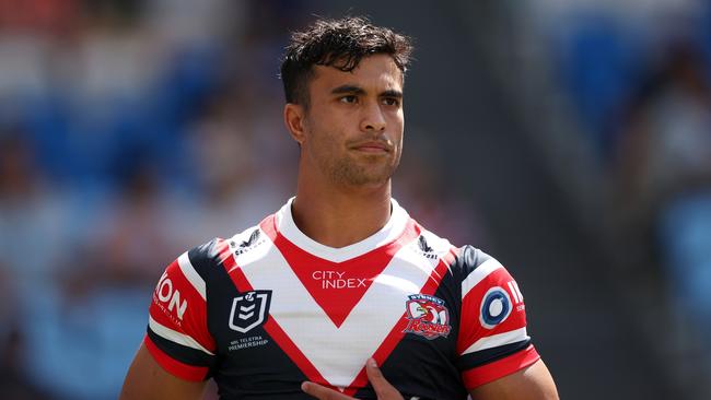 Joseph-Aukuso Suaalii is off to rugby. (Photo by Mark Kolbe/Getty Images)