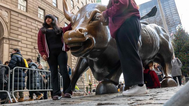 The S&amp;P 500 soared 500 per cent in November/December. Picture: Getty Images