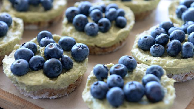 Raw desserts from Bent Fork.