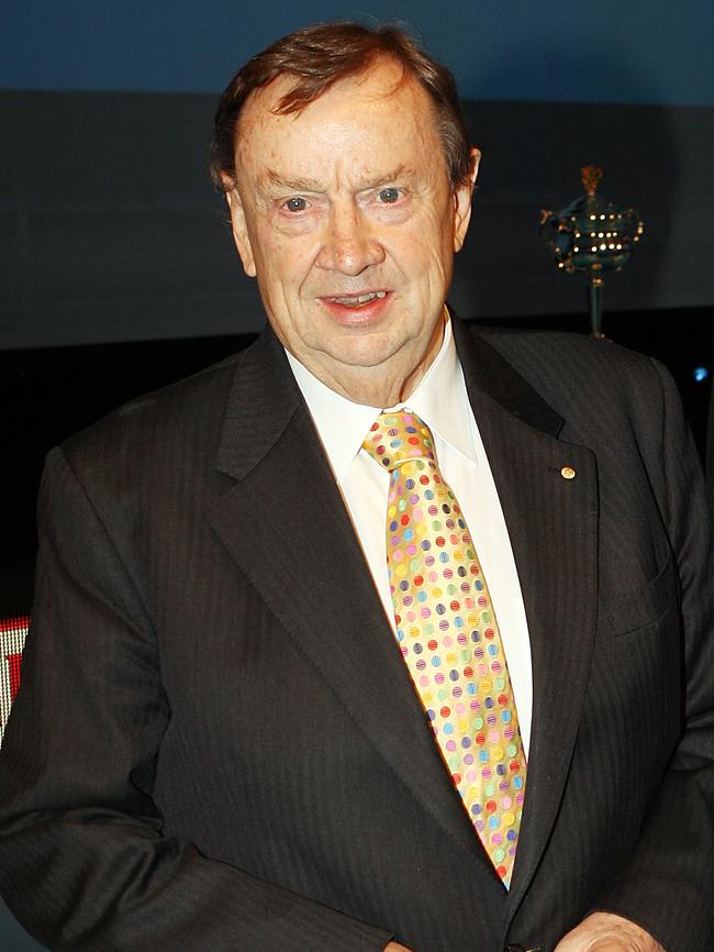 Harold Mitchell at the launch of the 2013 Australian Open.