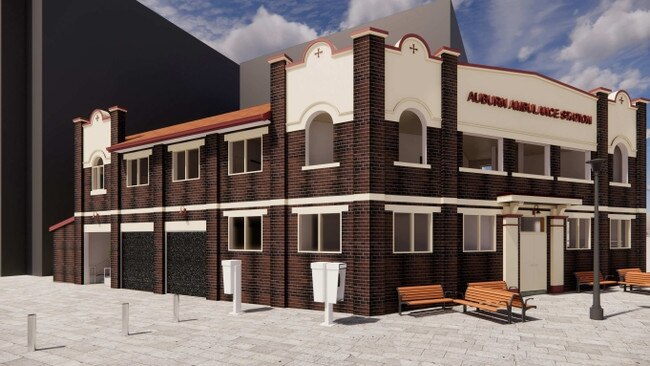 There are plans to convert the former Auburn Ambulance Station into a pub and TAB.