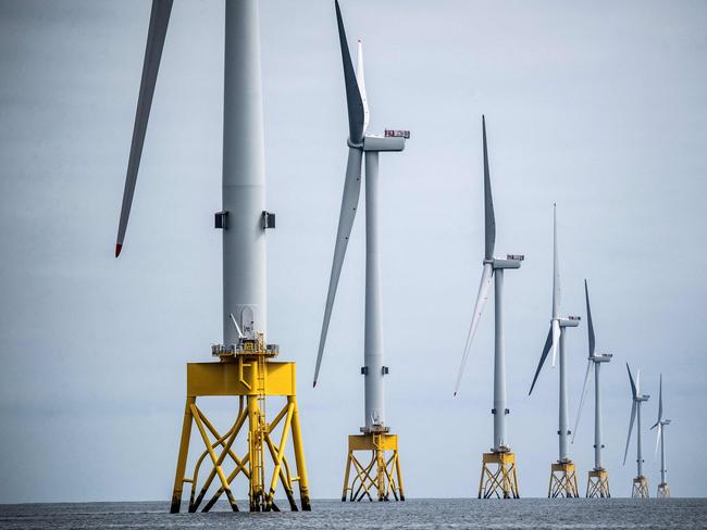 The Seagreen Offshore Wind Farm, in the North Sea. Picture: AFP