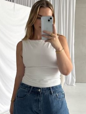 She’s got more than 600,000 followers online. Picture: Instagram/brittney_saunders