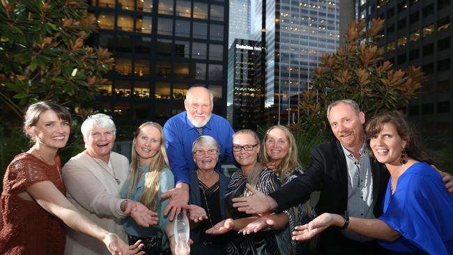 FARMER of the YEAR, RACV Club, Melbourne, Horticulture section winners - Schiffke & Stothart families,  Picture Yuri Kouzmin