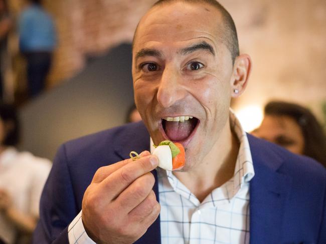 Montefiore Cheese production manager Charlie Rosa enjoys the grand champion cheese the Montefiore Ovoline at the 2018 Australian Grand Dairy Awards.