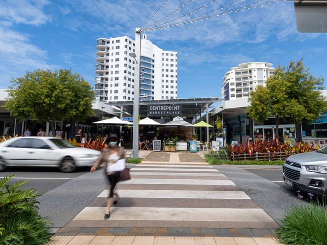 The Centrepoint Market Place Caloundra sold at a Brisbane auction for more than $7m.