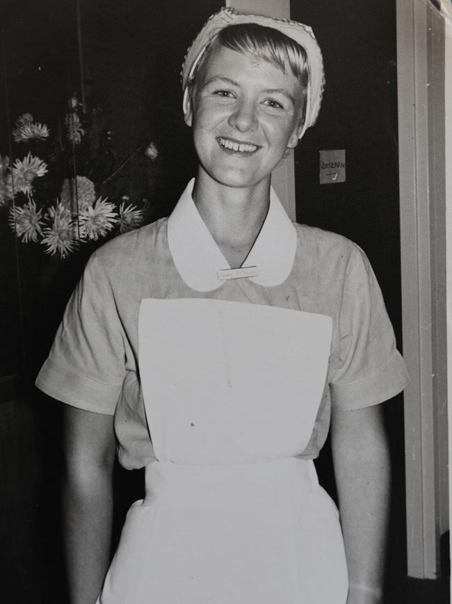 Nurse Kay Davison worked at Sutherland Hospital for 61 years before retiring this week. Picture: Supplied