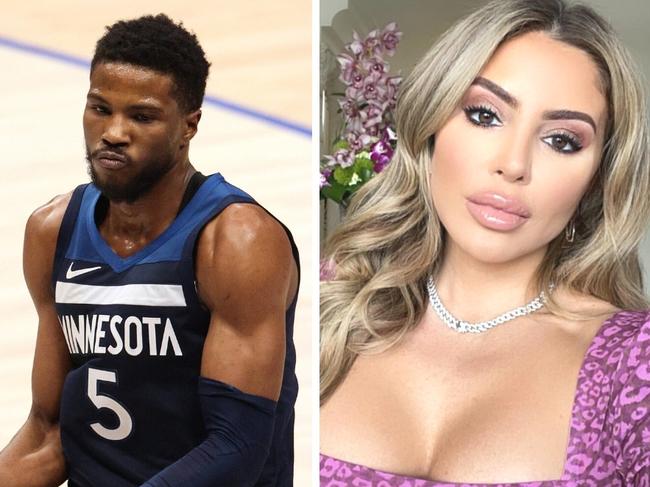 Malik Beasley and Larsa Pippen.