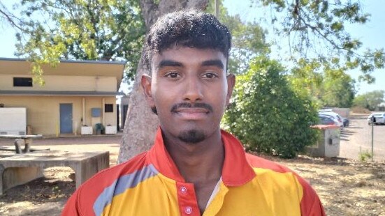 Sanjay Anandarajah made 21 against Darwin for Tracy Village. Picture: Ian Butterworth.