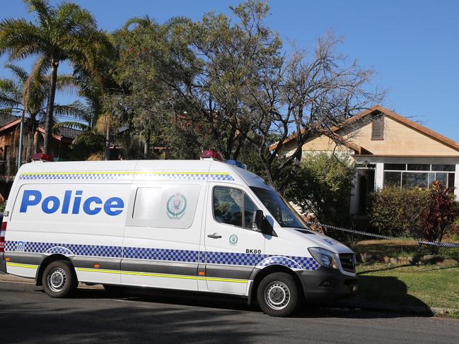 92 Cardigan rd Greenacre where a woman was found dead yesterday , a male is facing Bankstown court today charged with assult , neighbours of the woman suggest it was drug houe with many vistors, pic John Grainger