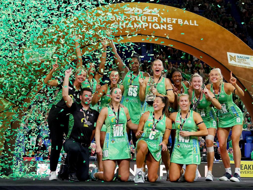 The quality of Super Netball has encouraged players to consider more than just the money in their careers. Picture: James Worsfold/Getty Images