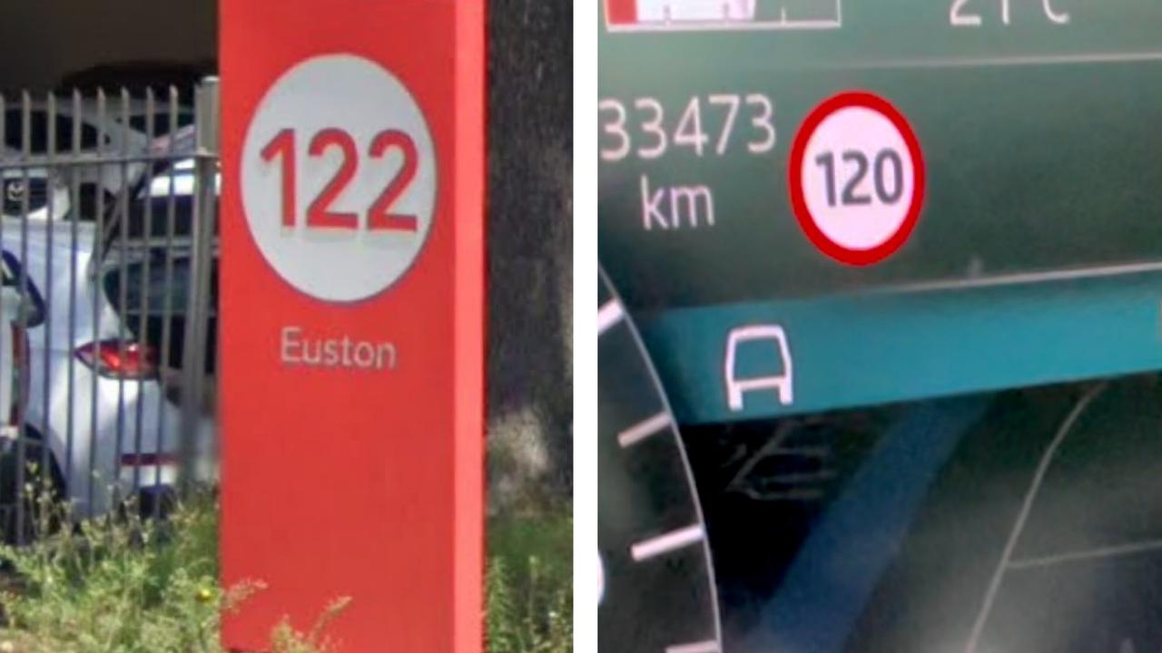 A street number in Sydney is confusing speed systems in new cars. Photo: Google Maps