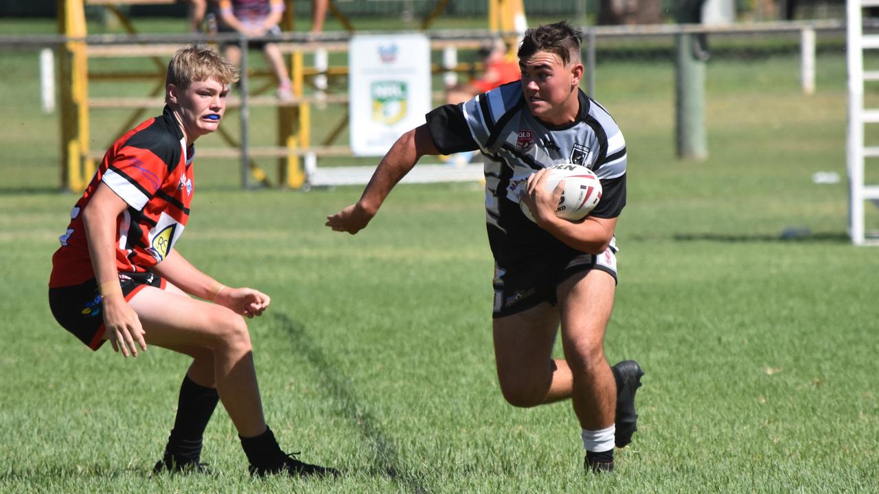 Mitchell Magpies v Toowoomba Valley Roosters U16. Adrian Vowles Cup 2020.
