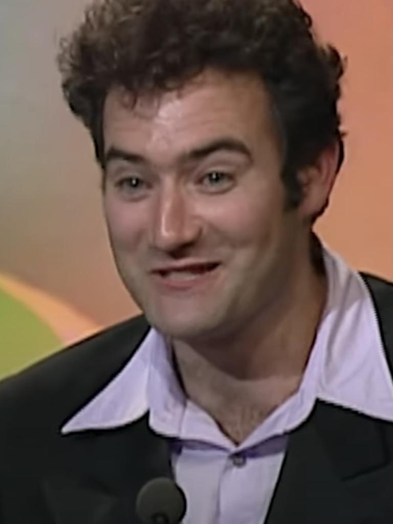 Anthony Field onstage at the 1996 ARIAs.