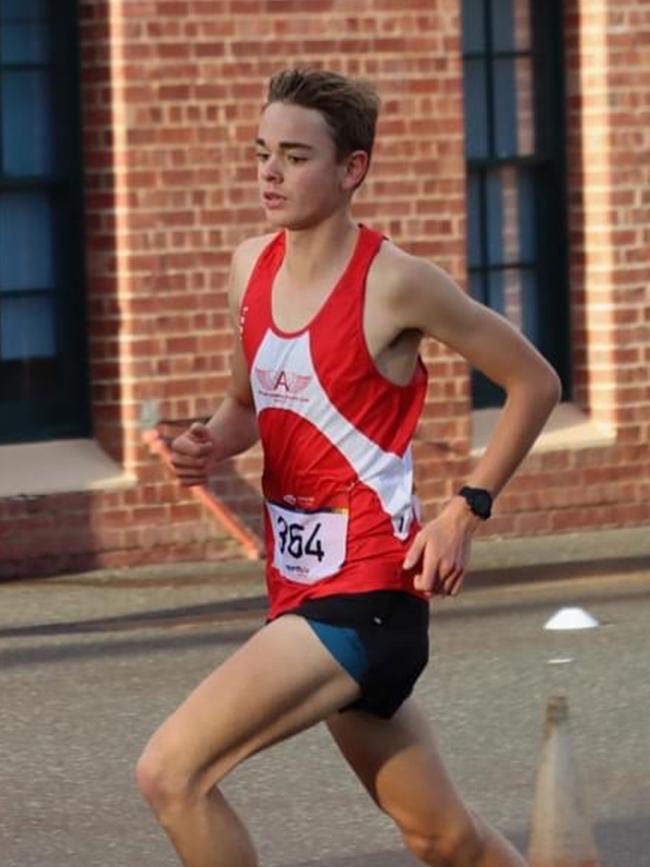 Ben van Raalte. Picture: Supplied/Athletics South Australia