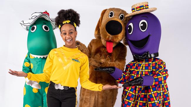 Tsehay Hawkins taking over as the Yellow Wiggle.