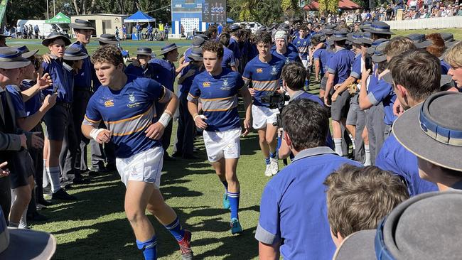 Max Craig leads Churchie on