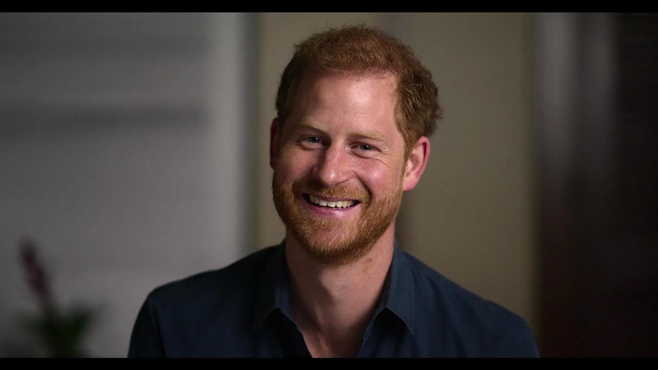 Prince Harry in Heart of Invictus Netflix documentary series. Picture: Netflix