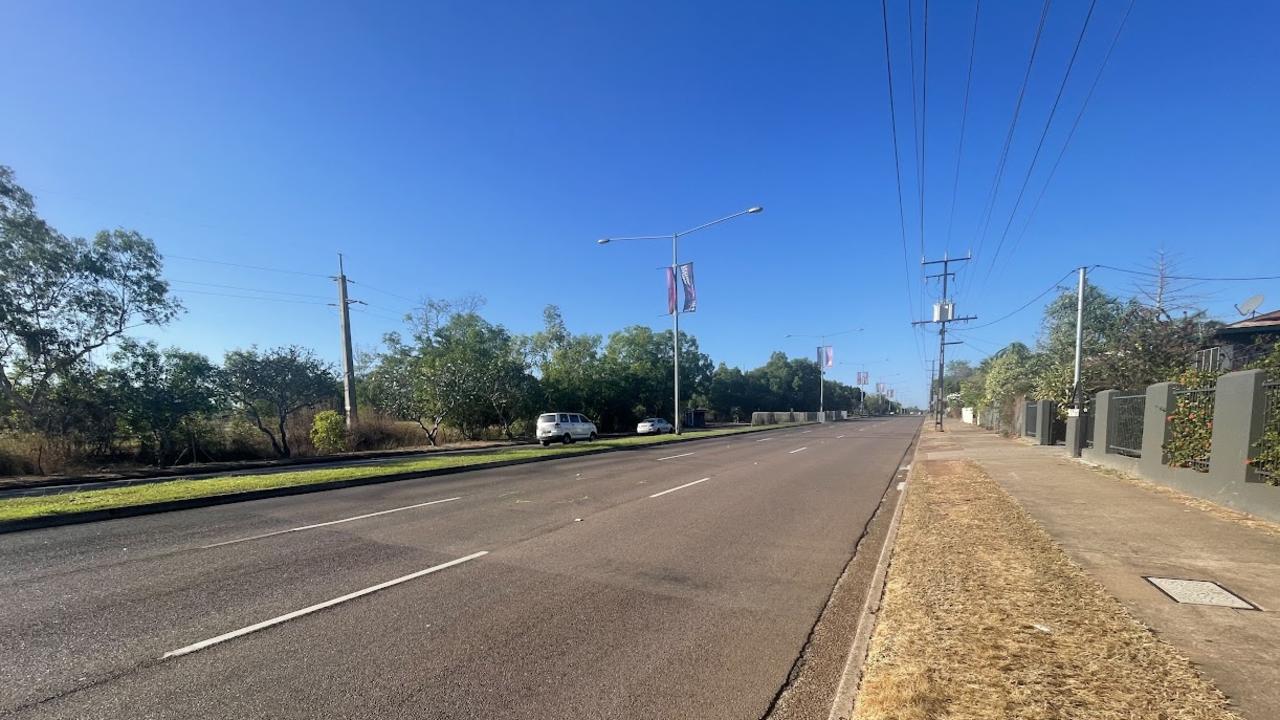 A man is dead and a woman is in hospital with non-life threatening injuries after the pair were hit by a car on Bagot Rd on Thursday evening. Picture: Bethany Griffiths.