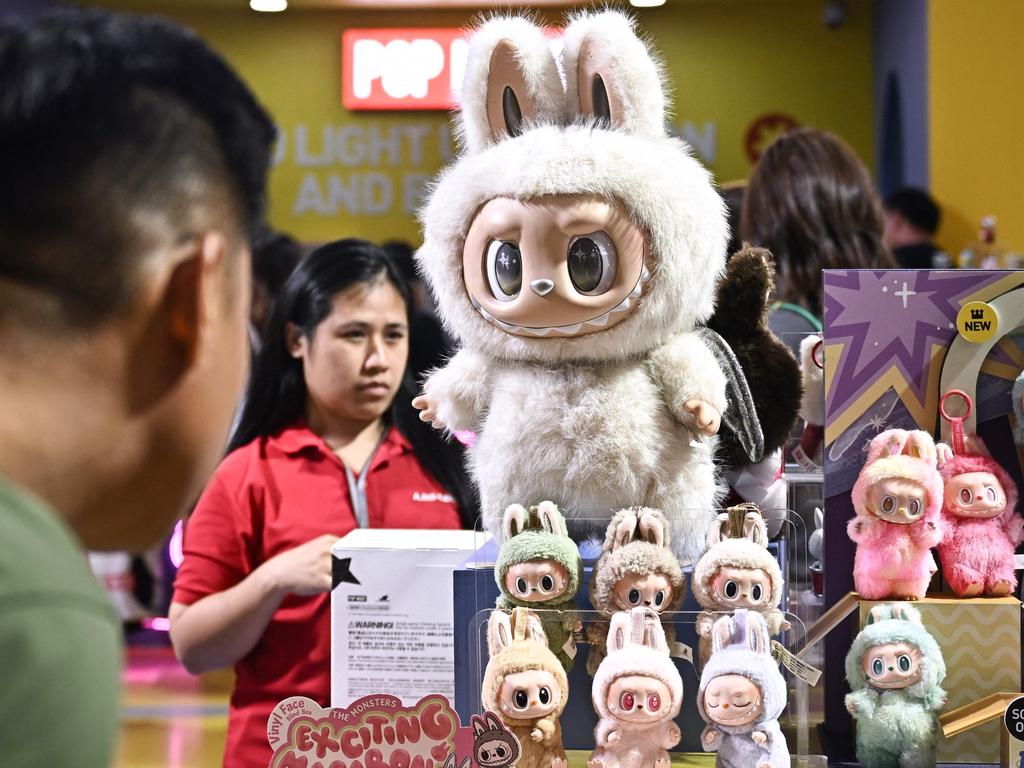 The furry toys have taken the world by storm. Picture: Lillian SUWANRUMPHA / AFP