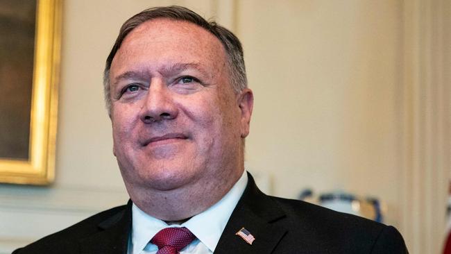 US Secretary of State Mike Pompeo in Washington. Picture: AFP