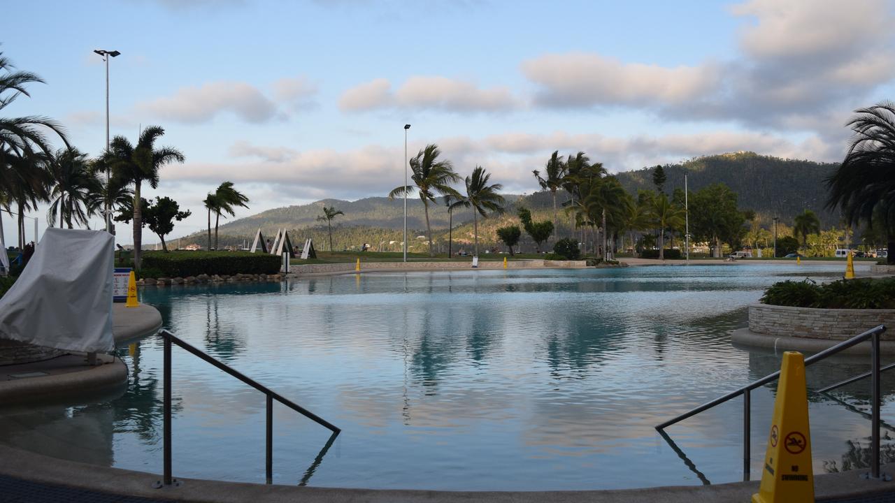 Airlie Beach Lagoon was closed for some time following the double drowning incident.