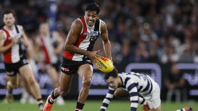 St Kilda needs to re-sign Nasiah Wanganeen-Milera. Picture: Michael Klein