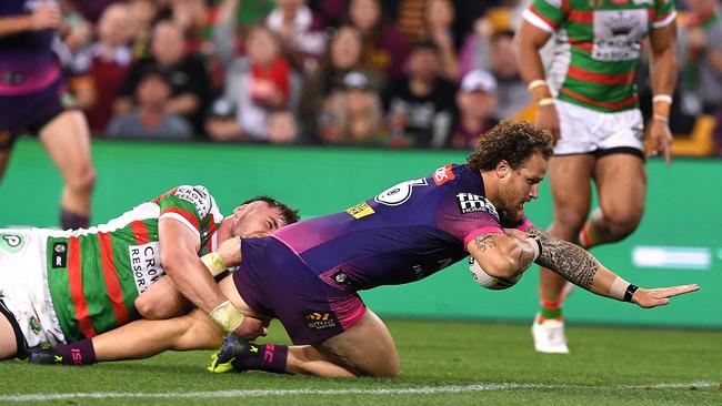 Korbin Sims was on the scoresheet again. (AAP Image/Dave Hunt)