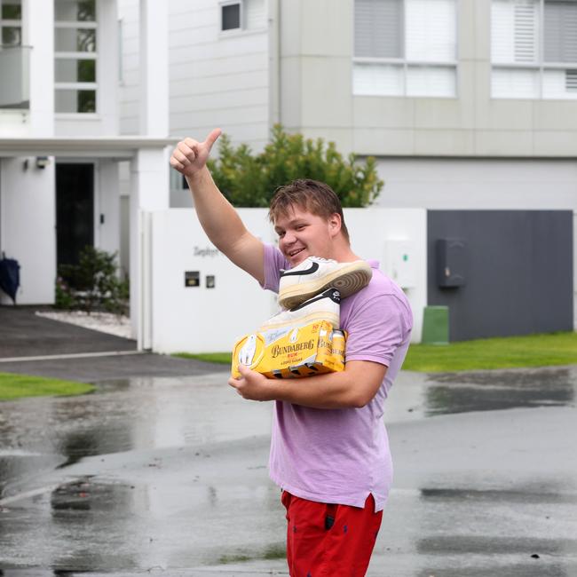 Not everything stops for the flooding.