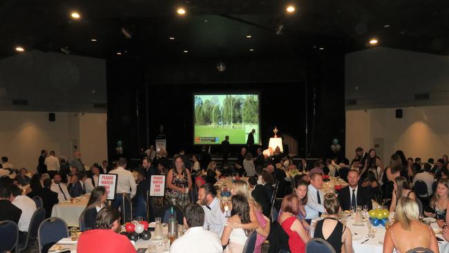 Crowds gathered in the Belmont 16's auditorium for the Elliott Davey Medal awards.