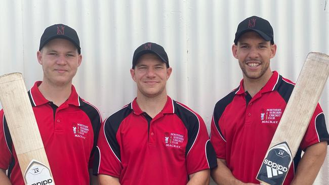 Brothers Wes (left), Laren and Darryn Dyer are all heavily involved at the Norths.