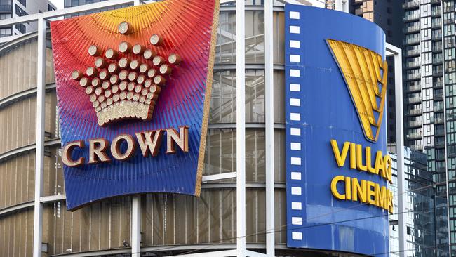 The new exposure sites at Crown Casino are associated with the positive nurse. Picture: Andrew Henshaw / NCA NewsWire