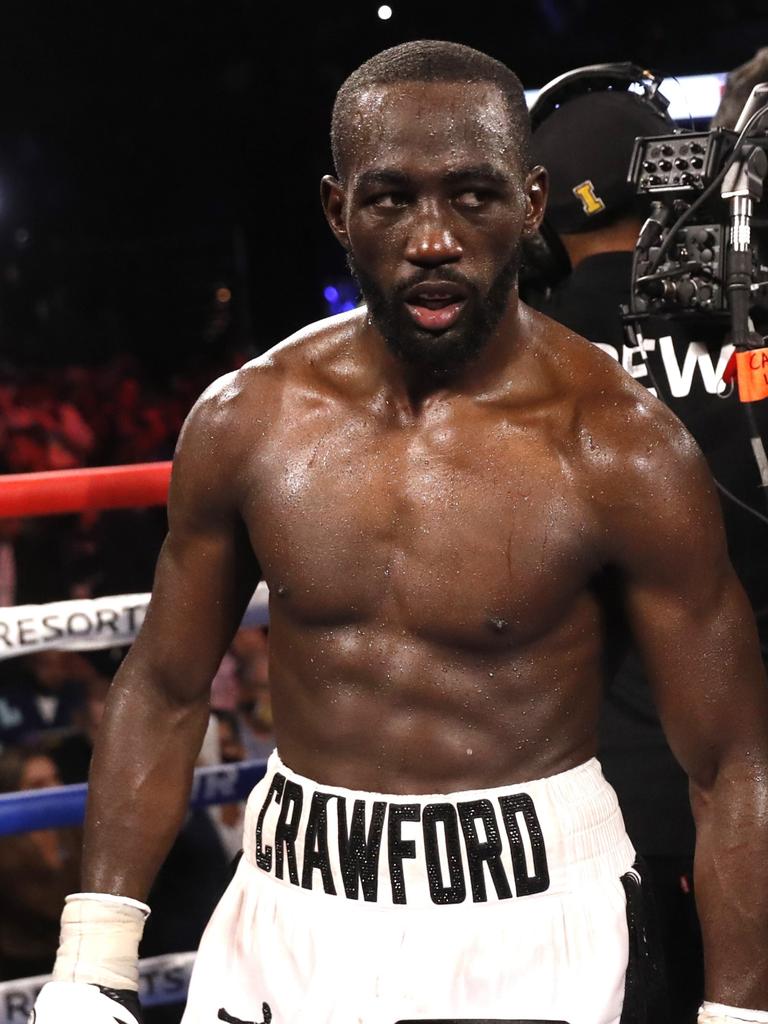 Terence Crawford served Tszyu a reality check. (Photo by Steve Marcus/Getty Images)