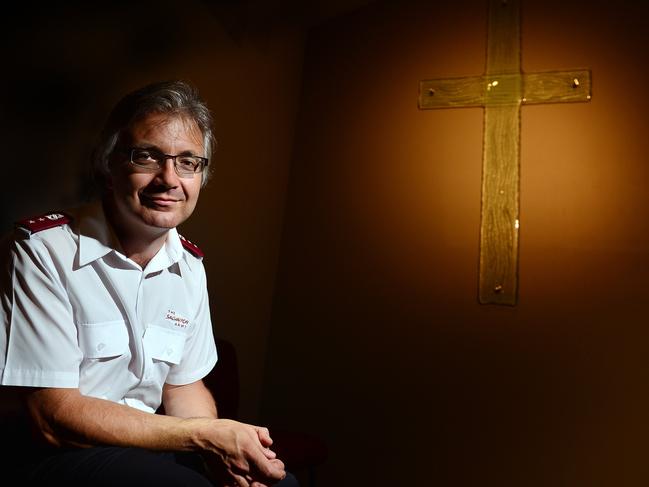 Captain Stuart Glover from The Salvation Army. Photo: John McCutcheon / Sunshine Coast Daily