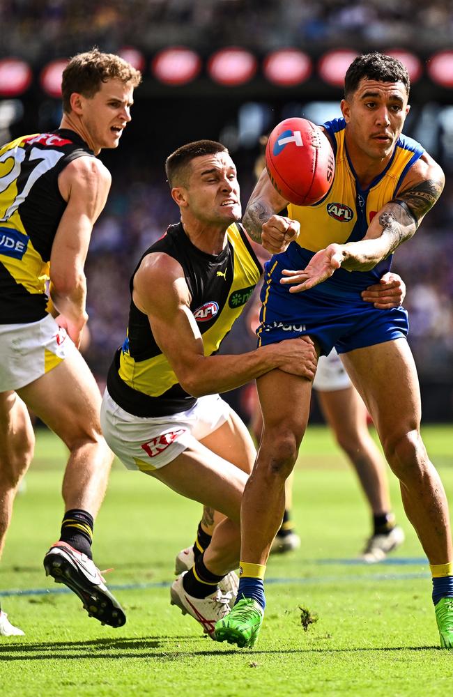 Brockman has not played since round 7 after being suspended by the club. Picture: Daniel Carson/AFL Photos