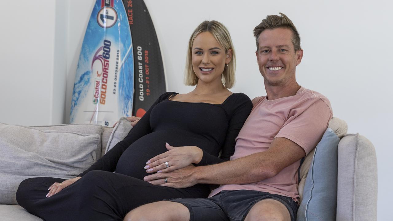 bathurst-1000-2022-james-and-tegan-courtney-prepare-for-birth-of-first