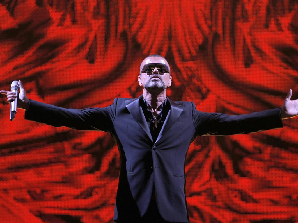 September 9, 2012, British singer George Michael performs at a concert to raise money for the AIDS charity Sidaction, during the Symphonica tour at Palais Garnier Opera house in Paris, France. Picture: AP Photo